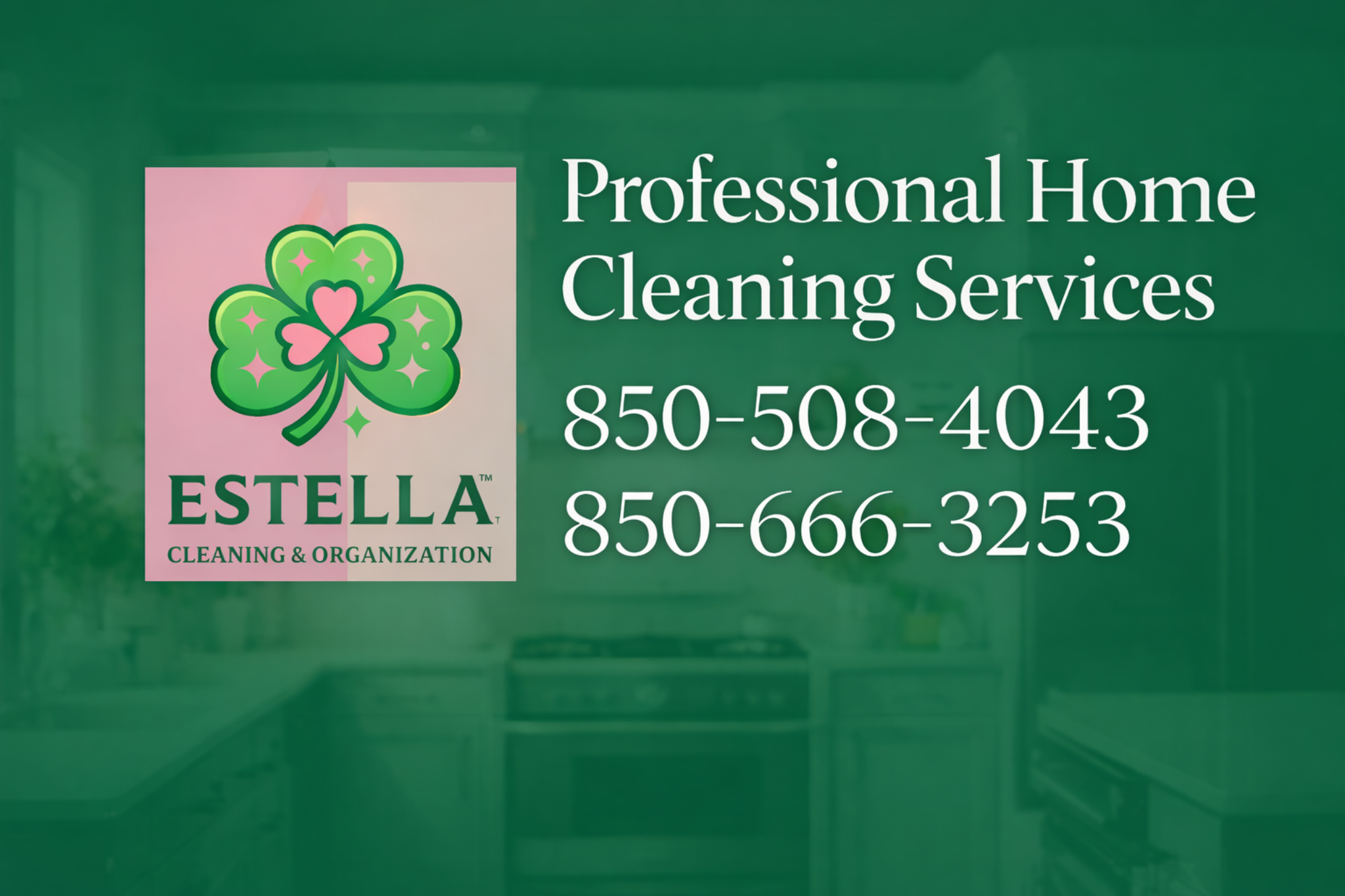 Estella Cleaning branding