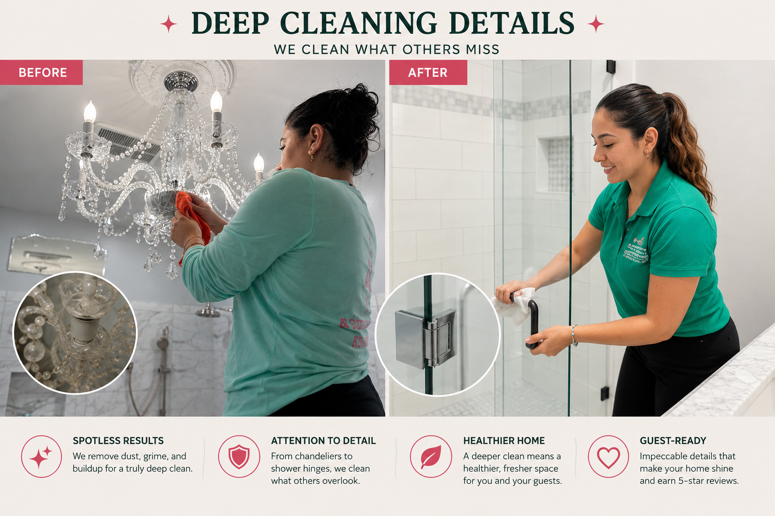 Deep cleaning portfolio placeholder